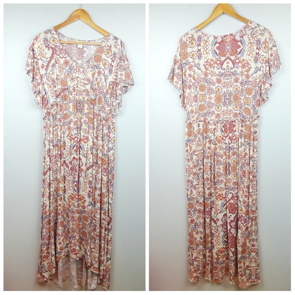 Sundance Dresses & Skirts - Sundance | Boho Festival Peasant Floral Maxi Dress